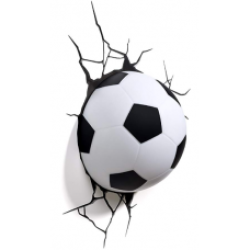3DLightFX Sports Soccer Ball 3D Deco Light